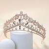 Alloy Retro Bridal Crown Antique Wedding Hair Accessory Crown