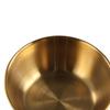 Home Essential Tableware Stainless Steel Seasoning Dish Food Snack Dish Small Bowl Sauce Plate