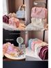 Korean Large Capacity Portable Makeup & Toiletry Bag with Partitioned Storage