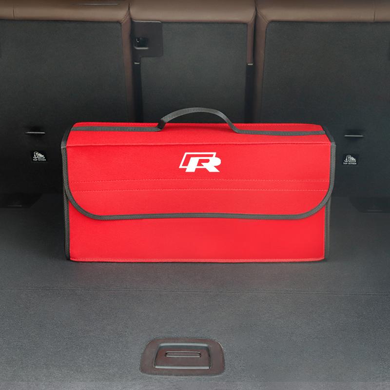 OPQ1 2026 Hot VOLKSWAGEN Car Trunk Organizer Bag Folding Tidying Box Storage Bins For VW GTI Polo Golf Passat Tiguan Arteon Touareg T