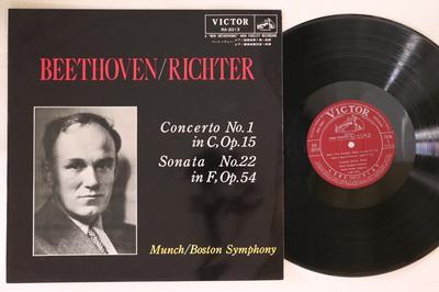 LP-Schallplatte CHARLES MUNCH - Beethoven, Richter: Konzert Nr. 1 I RA2013 VICTOR - Japan Klassik Gebraucht