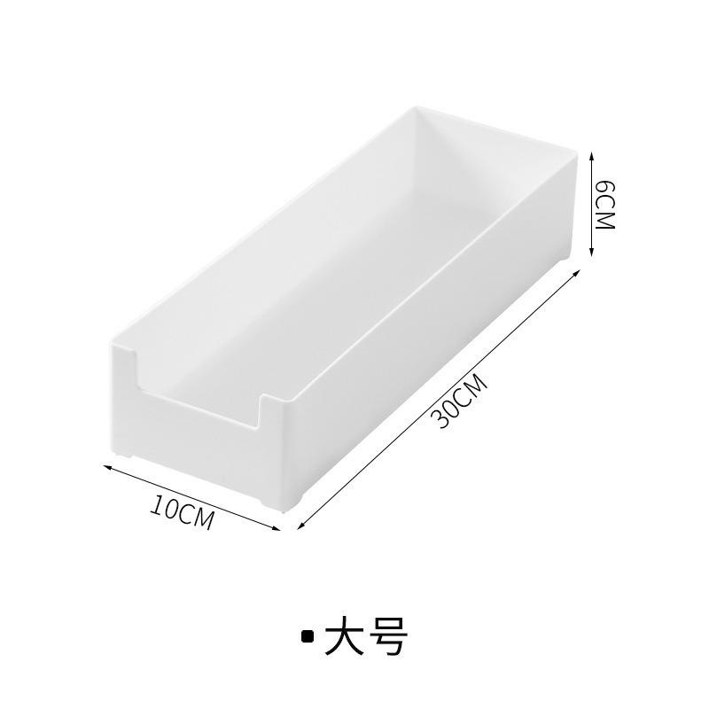 Desktop Drawer Separate Storage Box Cosmetics Compartment Storage Box Kitchen Tableware Plastic Finishing Box Storage Box