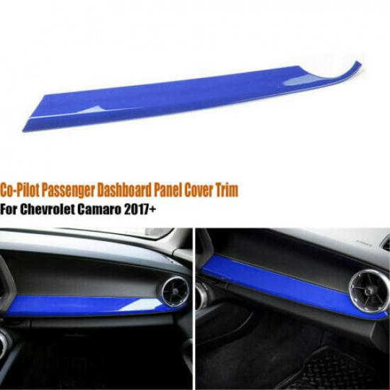 Co-Pilot Passenger Dashboard Panel Cover Trim Decor For Chevrolet Camaro 2017+