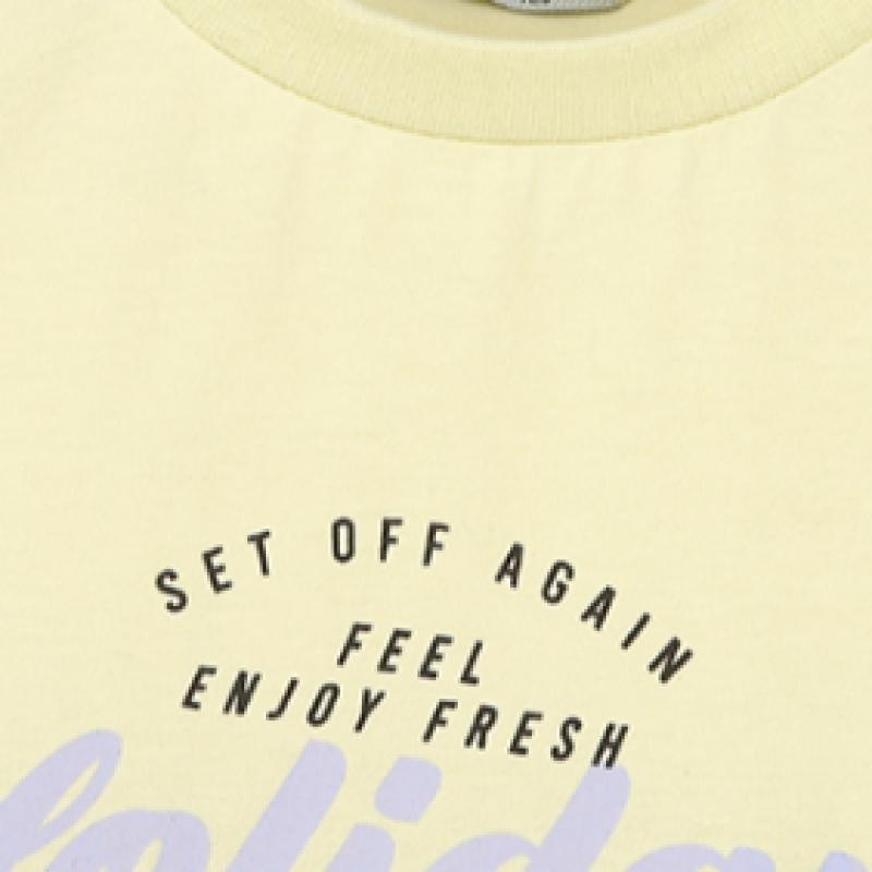 [renoma Kids] Tricou pentru fete cu imprimeu dezechilibrat R2422t173 08 