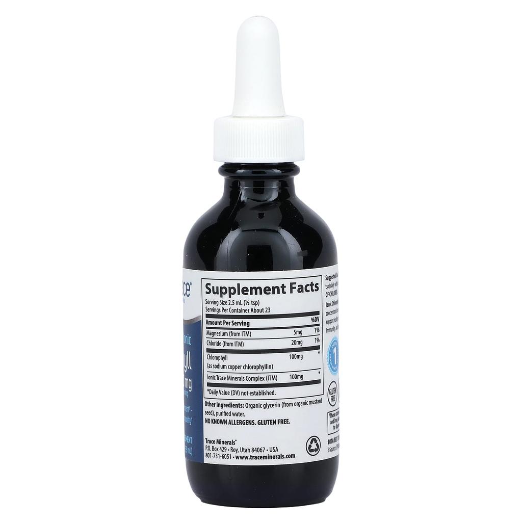 Ionic Chlorophyll, 100Mg, 59Ml(2Fl Oz)