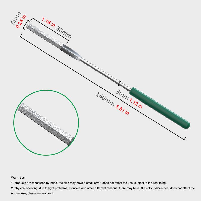 1 PCS Special-Shaped Diamond File Rust Removal Deburring Grinding Tool for Jewelry Metal Ceramic Glass Stone Craft Hand Tools