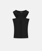 Nash Pinched Hoodie Sleeveless Black