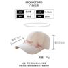 Bow Baseball Cap Female Sweet Versatile Wide Brim Sunscreen Peaked Cap Show Face Student Sun Hat