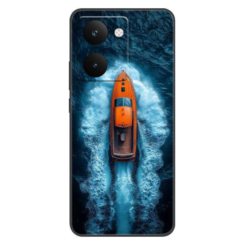 For Oppo Realme P3 Ultra 5G Case Ultra-light Texture Silicone Soft Shell Brand New Style Cool Scenery Cute Little Animals Case