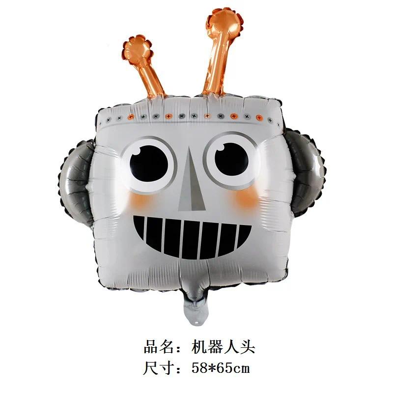 

44Pcs Cartoon Star Wars Robots BaBy Wandering Earth Space Astronauts Starry Sky Balloon Birthday Party Baby Shower Party Decor 32inch