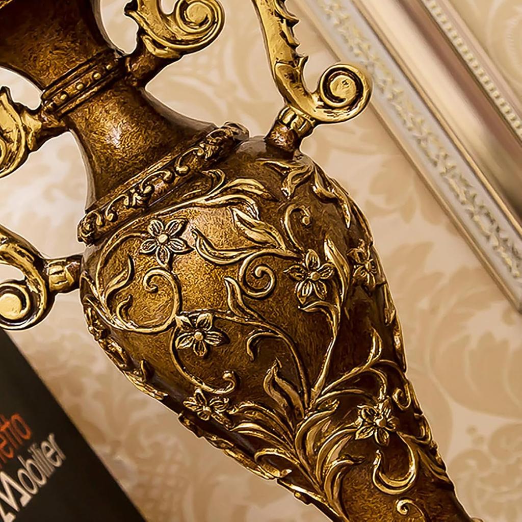 Victorian Style Table Lamp,Antique Fabric Table Lamp,European Nightstand Lamp,Decorative Desk Lamp,Floral Table Light with Fringe & Lace,Bedside