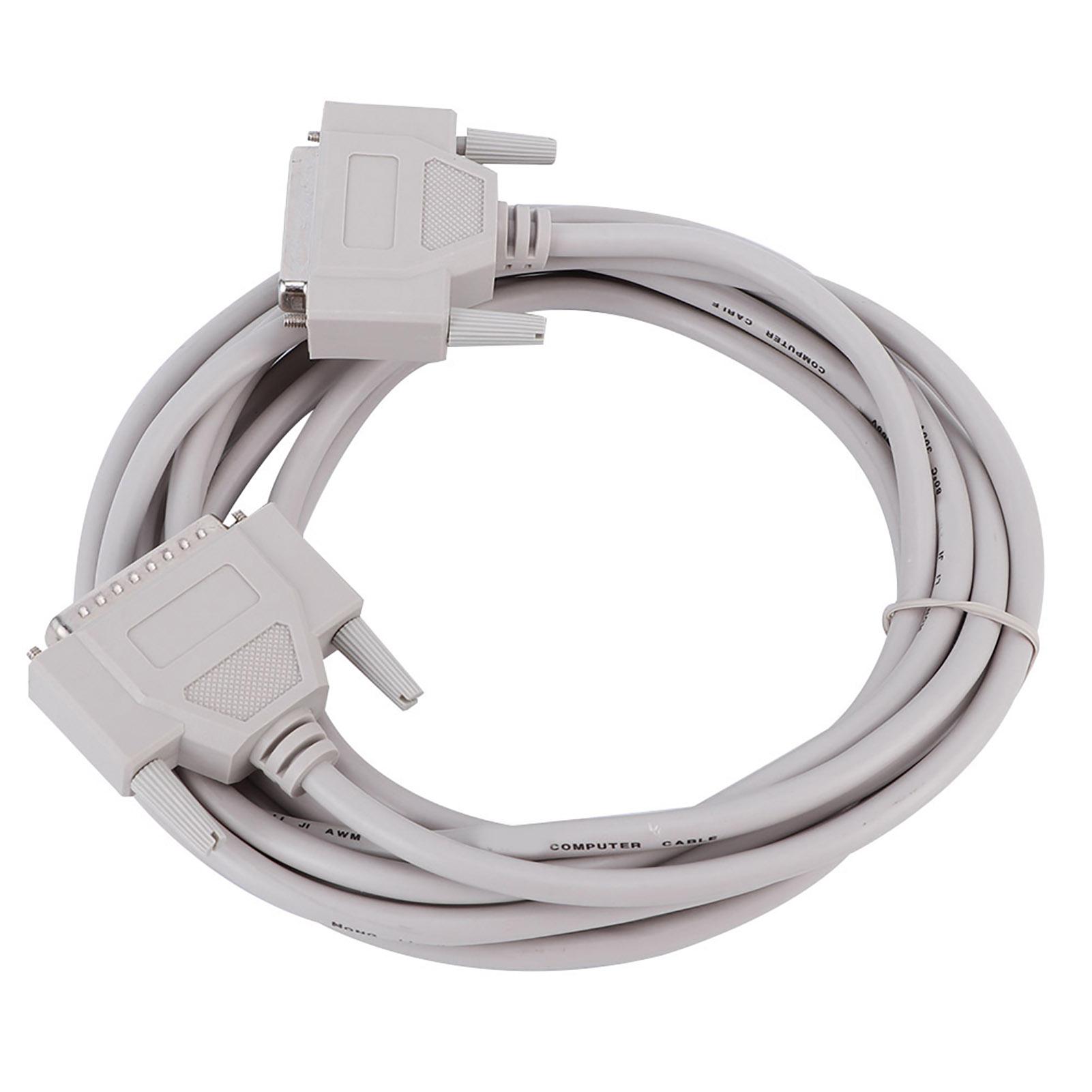 

5м16.4фт Параллельный удлинительный кабель 25-контактный DB9 папа-мама для гравировального станка Mach3