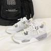 Four Seasons Ins Wind Sports Shoes Female Dad Shoes Ulzzang Niche Retro Casual Air Cushion Running Shoes Children