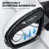 Car Sticker Tesla 2PCS Car mirror blind spot mirror rain stop reversing mirror For Tesla Model 3 Model S Model Y Roadster SpaceX