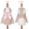 Floral Princess Dress Spring Summer Pet Dog Clothes Sweet Pet Clothing Cute Printed Puppy Cat Skirt Thin Skirt Pet Clothes New
