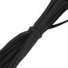 3 Bags 0.6cm 10m 32.8ft Flat Elastic Rope Cord Bands for Clothing Sewing DIY Craft ProjectBlack