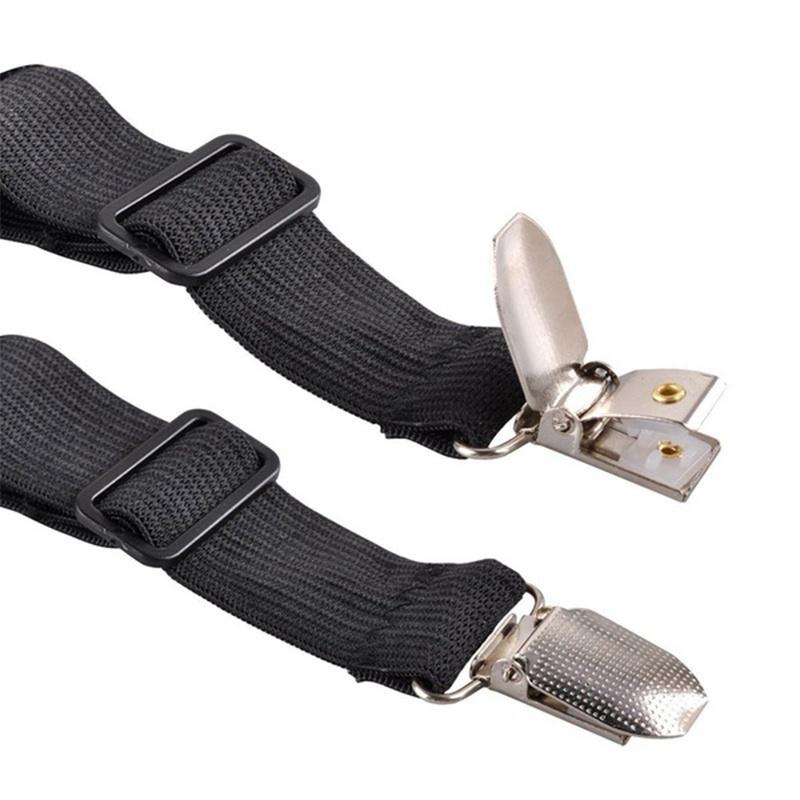 Buy Crisscross Adjustable Bed Fitted Sheet Straps Suspenders Gripper