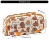 Lovely Capybara Pen Bag School Pencil Organizers Large Capacity Pencil Case For Erasers Markers Scissors Storage