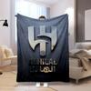 Roshn Saudi League football team Al Hilal SFC Neymar da Silva Santos Júnior blanket Soft four season home bed office travel outdoor warm  blanket K3