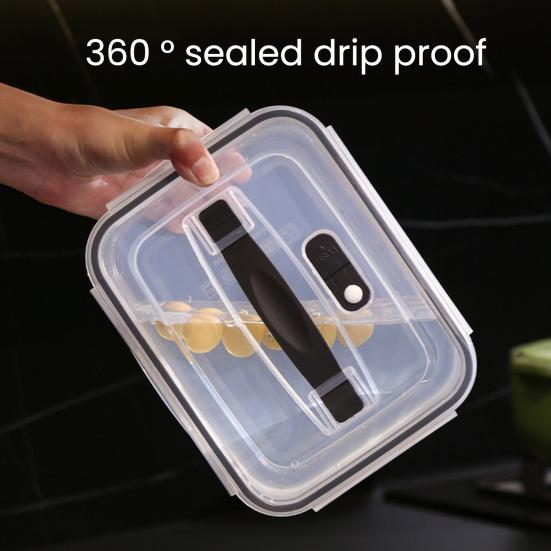 Fruit Storage Boxes for Fridge Leak-proof Produce Containers with Removable Colander And Divider Food Container for Vegetables And Fruits Meal Prep