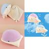 Adorable Plush Stingray Toy With Soft Pp Cotton And Cute Design Available In Blue And Purple