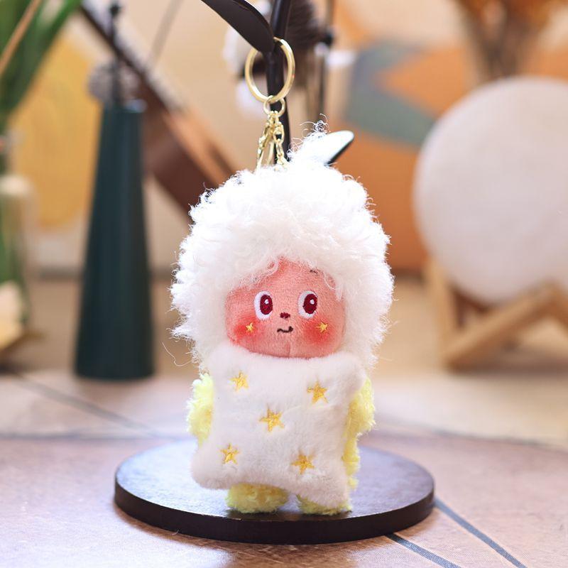 Twinkle Twinkle Plush Keychain Toy With Soft Short Plush For Kids And Teens