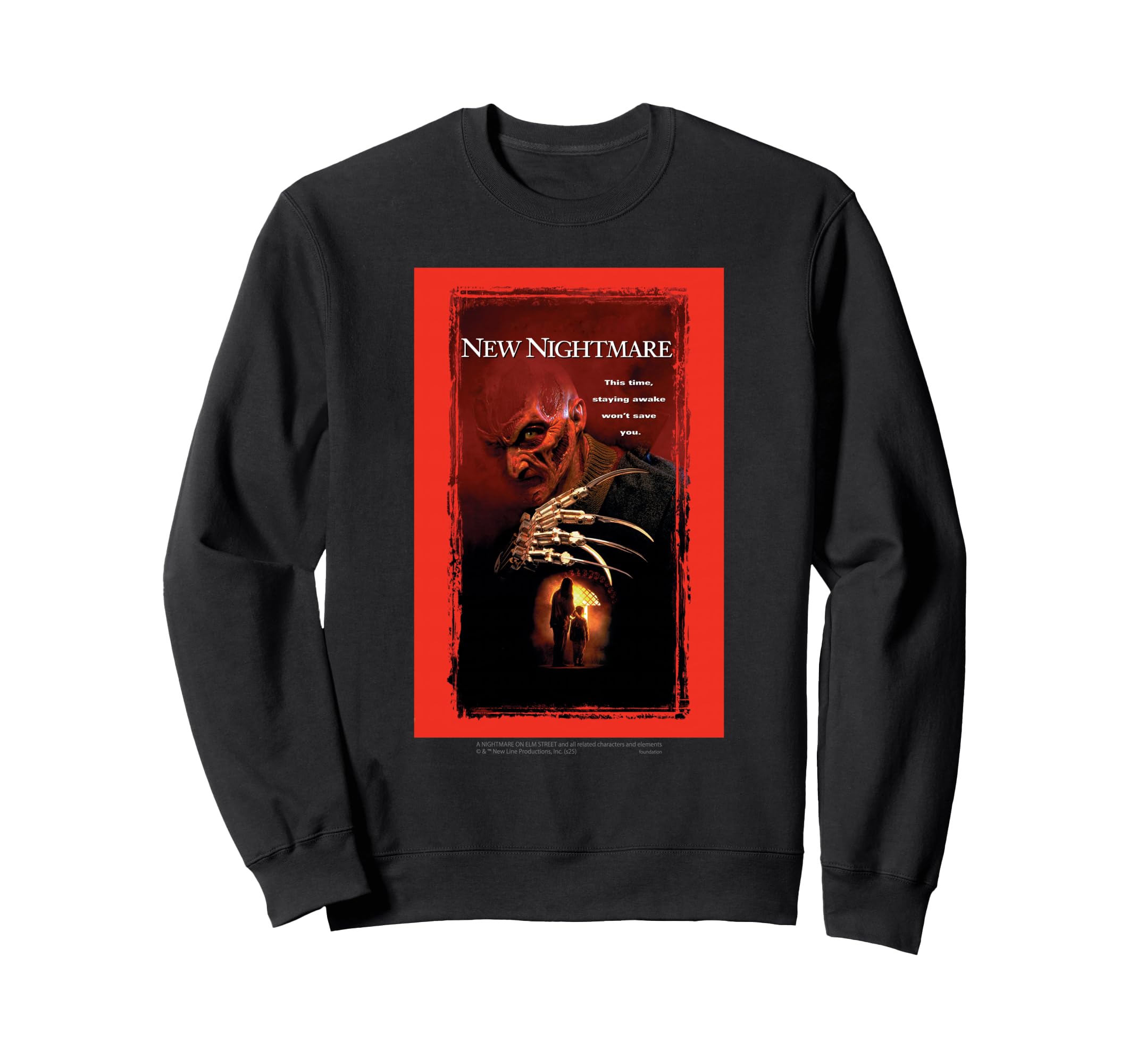 A Nightmare on Elm Street / Freddy Krueger / Horror Movie / Poster Sweatshirt