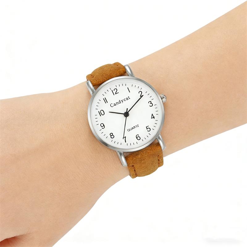 Fashion Watch For Women PU Belt Watches Ladies Luxury Analog Quartz Luminous Wristwatch Clock