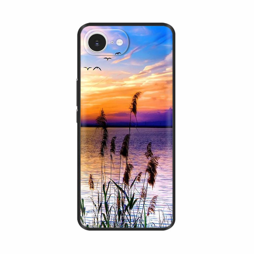 For iPhone 16E Case Printed Cute Cartoon Phone Case for iPhone 16E 2025 Soft Silicone Back Cover For iPhone 16E SE 4 TPU Fundas