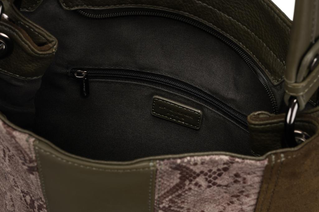 Women's Handbag 6885-4 KHAKI