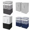 Fabric Laundry Basket Hamper for Bathroom Balcony Hotel Storage