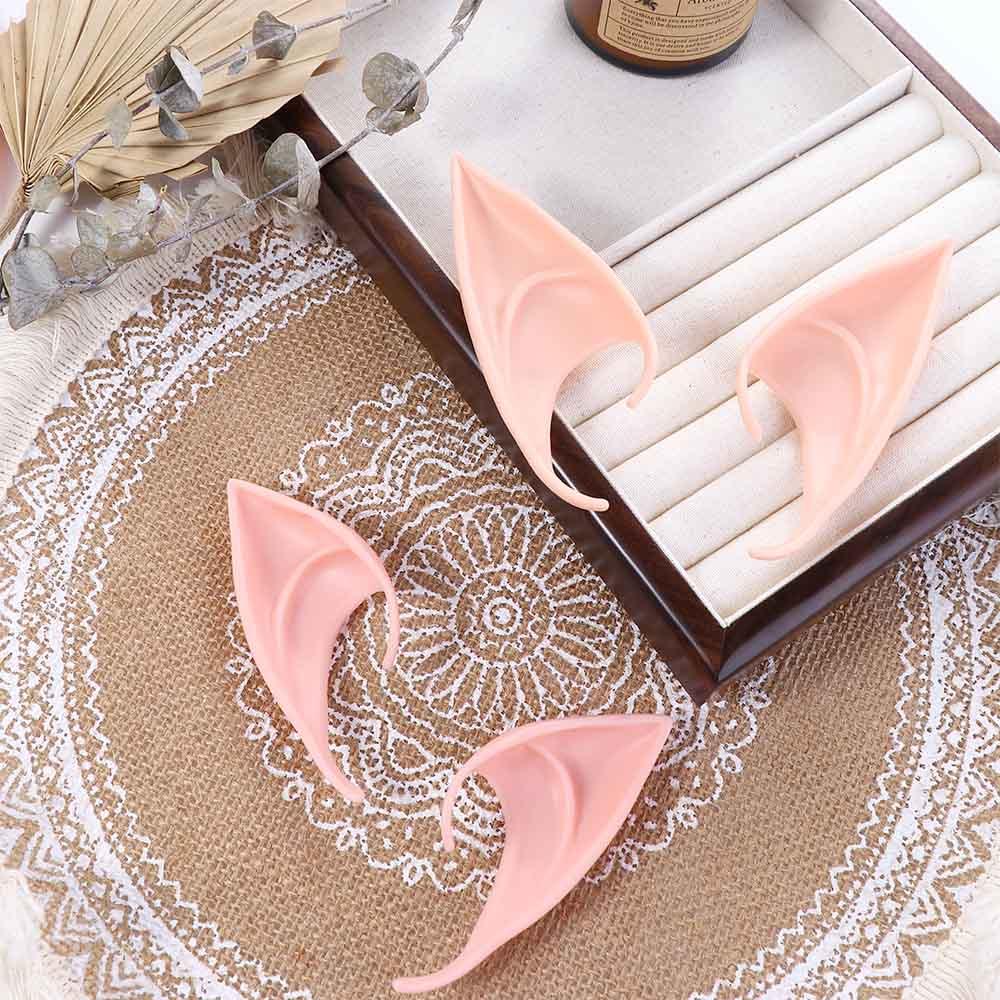 Photography Props Cos Accessories Role Play Women Earrings False Ears Elf Ears Ear Cuff Jewelry