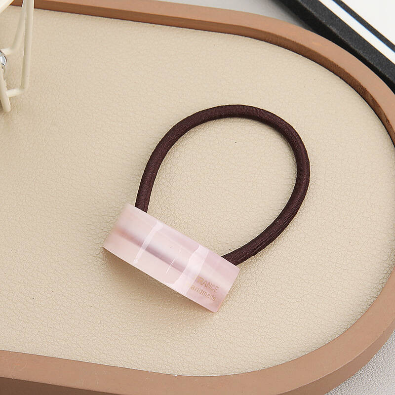 Korean Acetate Irregular Hair Ties Fashion Elastic Hair Bands Scrunchies Headbands For Women Ponytail Tie Ropes Hair Accessories