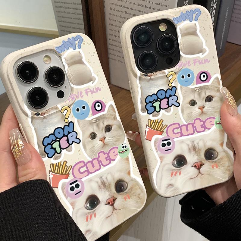 Mobile Phone Cases for iPhone 11 13 XR 15 Pro Max 12 14 Pro Max Case iPhone 16 7 Plus 8 Plus XS Max Degradable and Environmentally Friendly