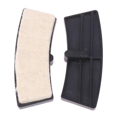 Reemplazo Pastillas de Freno Accesorios Profesionales Fricción Fieltro de Algodón Pinza Bicicleta Estática Piezas Bicicleta Spinnings Pastilla Para Gimnasio Hogar