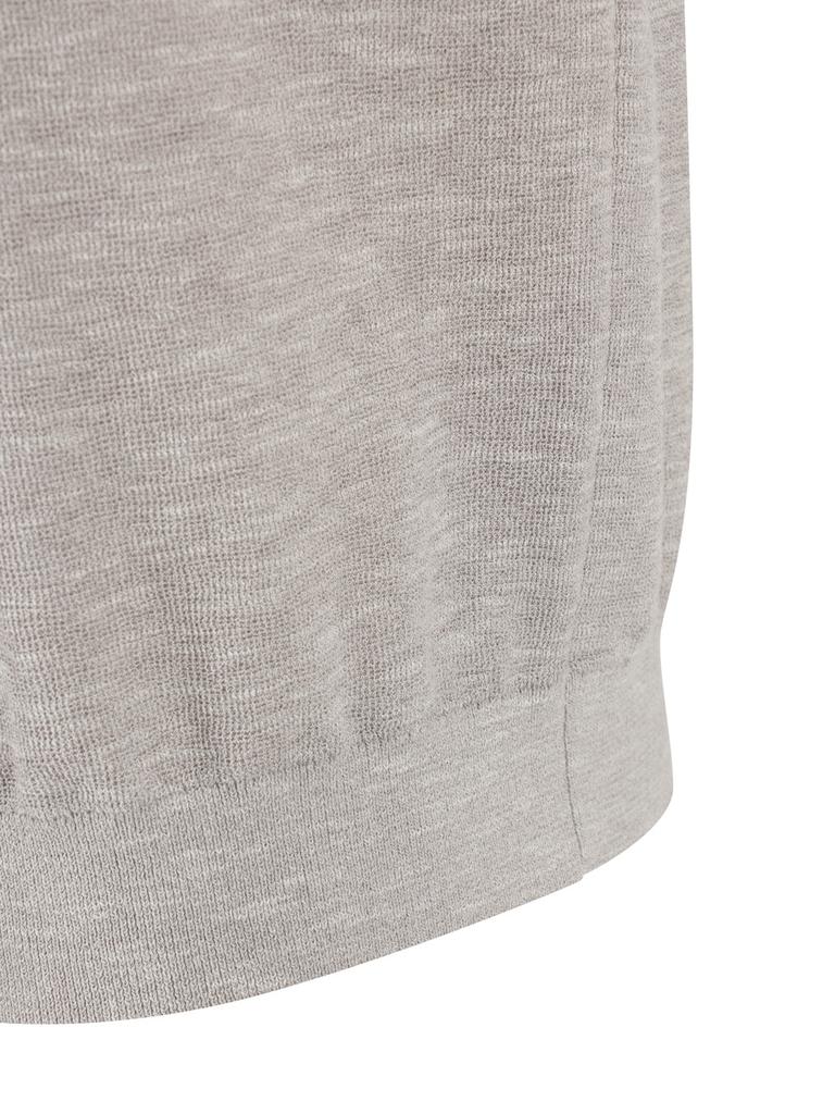 ZIOZIA Men'S Slub Short Sleeve Sweater_Abg2Er1101Lbe