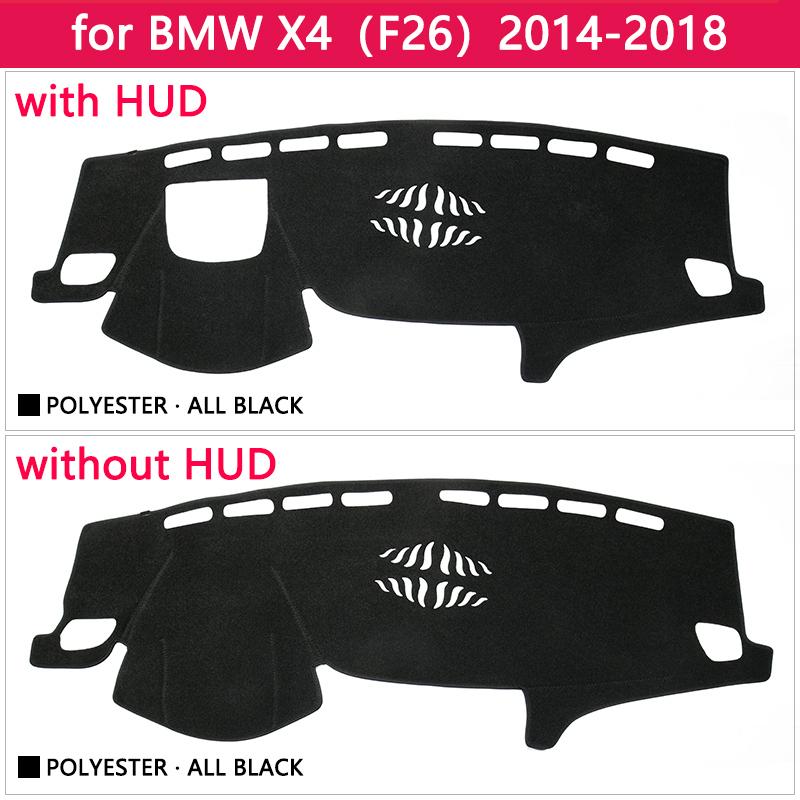 for BMW X4 F26 2014 2015 2016 2017 2018 Anti-Slip Anti-UV Mat Dashboard Cover Pad Sun Shade Dashmat Protect Carpet Accessories