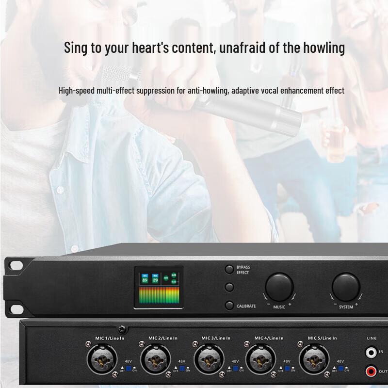 Huidu FBX-4000 Professional Digital Feedback Suppressor (CN Version)