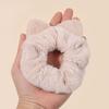 Cat Ear Furry Scrunchies For Girls Women High Elastic Soft Korean Style Hair Tie Ponytail Holder Rubber Band Hair Accessories