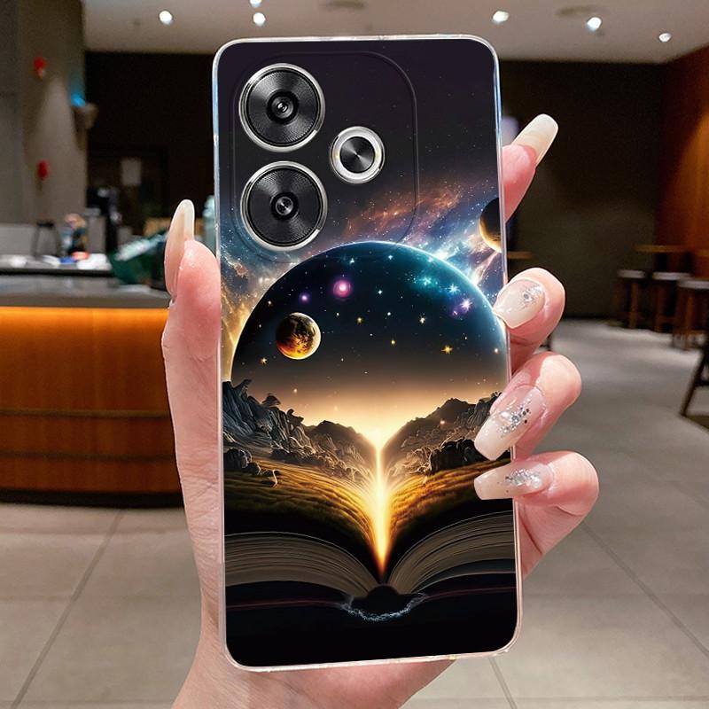 Hülle Für Redmi Turbo 3 / Poco F6 Handyhülle Luxus Drache Niedlich Cool Jungen Mädchen Weiches Silikon Rückabdeckung Transparente TPU Hülle
