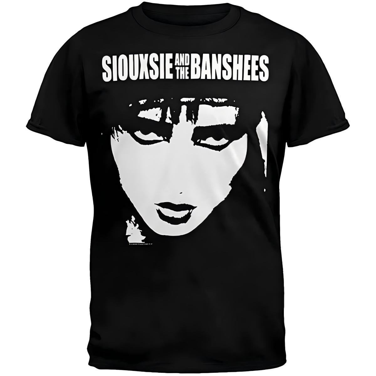 Siouxsie and the Banshees Goth T-Shirt L чёрный
