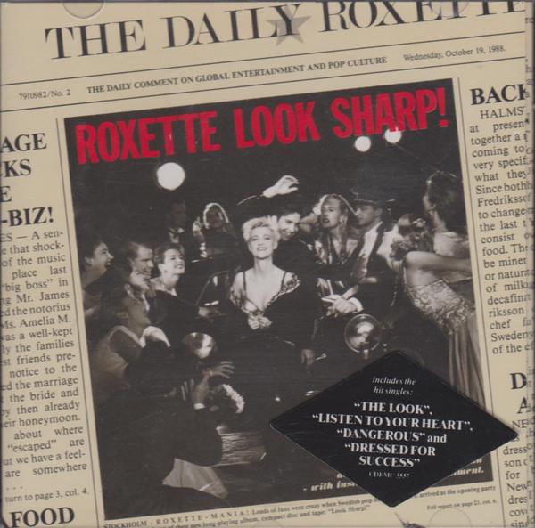 

CD ROXETTE Roxette Look Sharp 7910982 EMI 1988 Європа Рок Вживаний