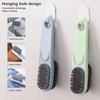 Double-Sided Shoe Brush Soft Bristles Clothes Shoe Brushes Care Brush Waterproof Dirt Removal Cleaning Tool
