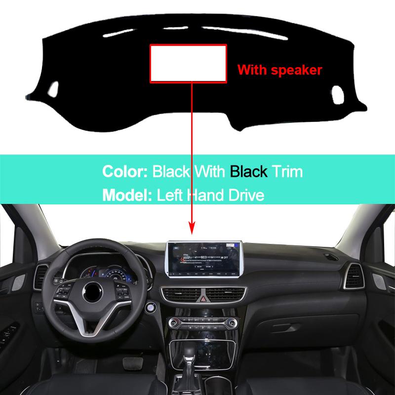 Anti-Slip Car Inner Dashboard Cover DashMat For Hyundai Tucson    Rug Carpet Cushion Sun Shade Pad Protector