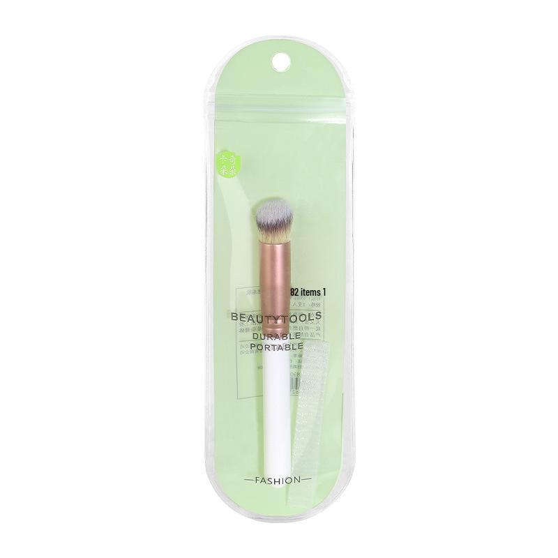 

Kaqiduo 270 Angled Concealer & Foundation Brush for Highlighting, Contouring, and Shadowing