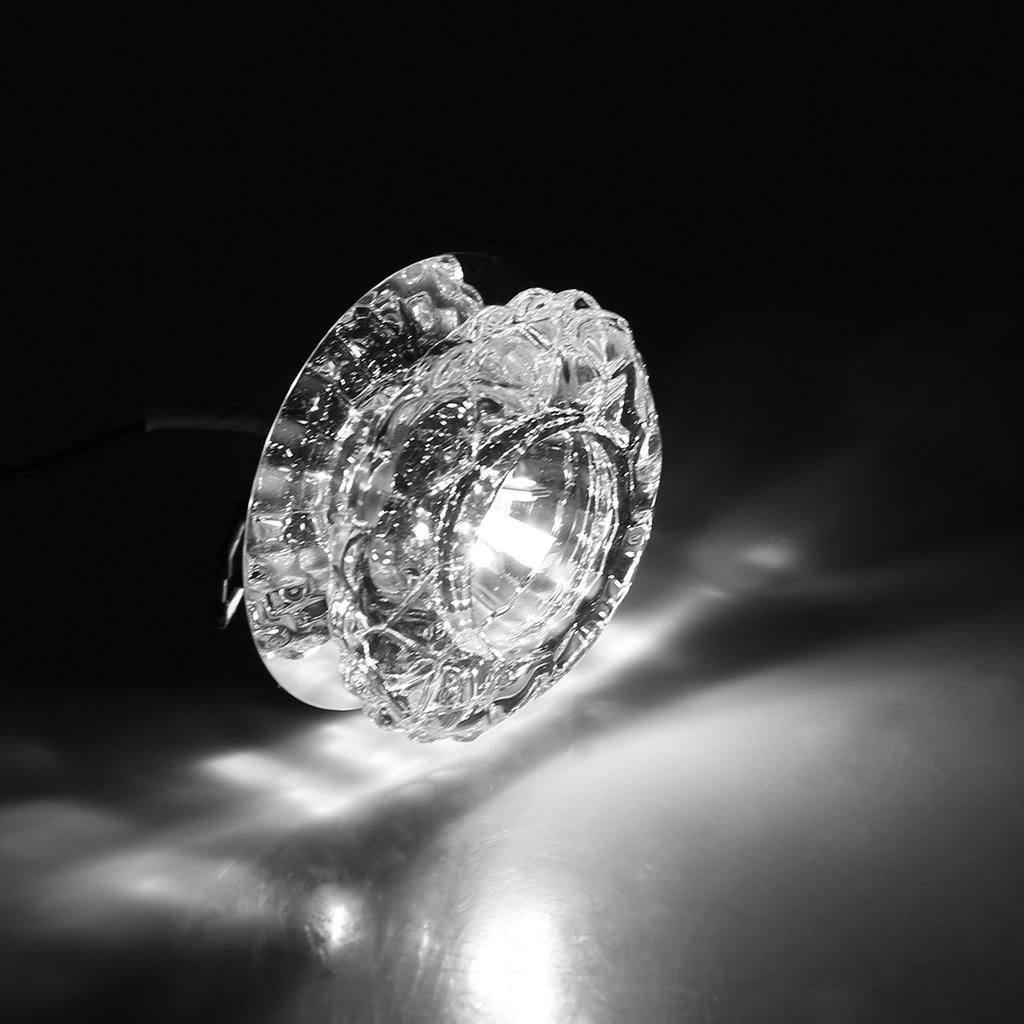 3W LED Tavan Gömme Downlight Aydınlatma Armatürü Lamba Spot Işık Ev Dekorasyonu Beyaz Işık