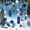 6PCS Wood Christmas Hanging Decoration Handcrafted Style Drop Ornament Festive Gift  Home Decoration