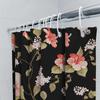 Floral Bath Curtain Decorative Shower Panel Waterproof Polyester Printed Home Decoration Customizable Size Options Available Pin
