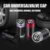 4 Stück Karbonfaser Auto Styling Rad Reifen Ventilkappen Schaftabdeckungen Zubehör für R Line GTI Golf Lavida X1 Magotan Passat