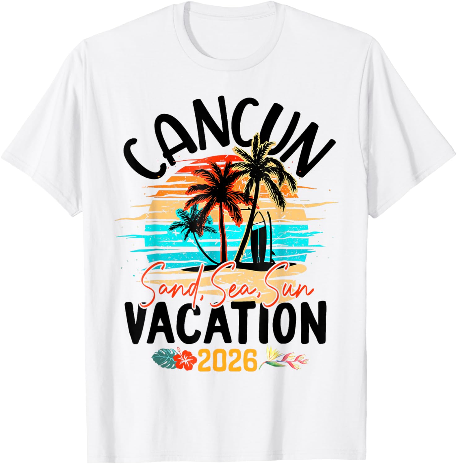 Family Cancun Vacation 2026 Summer Vacation Matching Group T-Shirt S